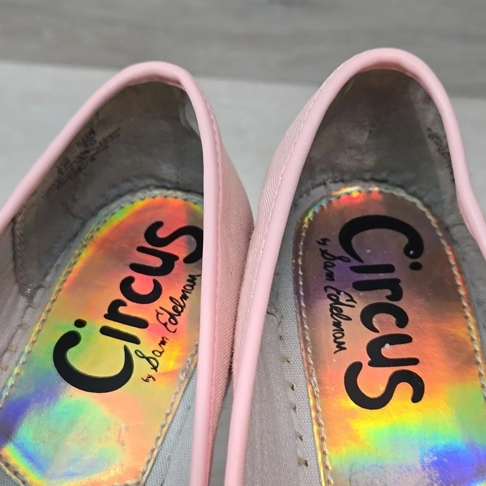 Circus by Sam Edelman Women Leni 8 Pink Espadrilles All Day Rose Flats Shoes 9M